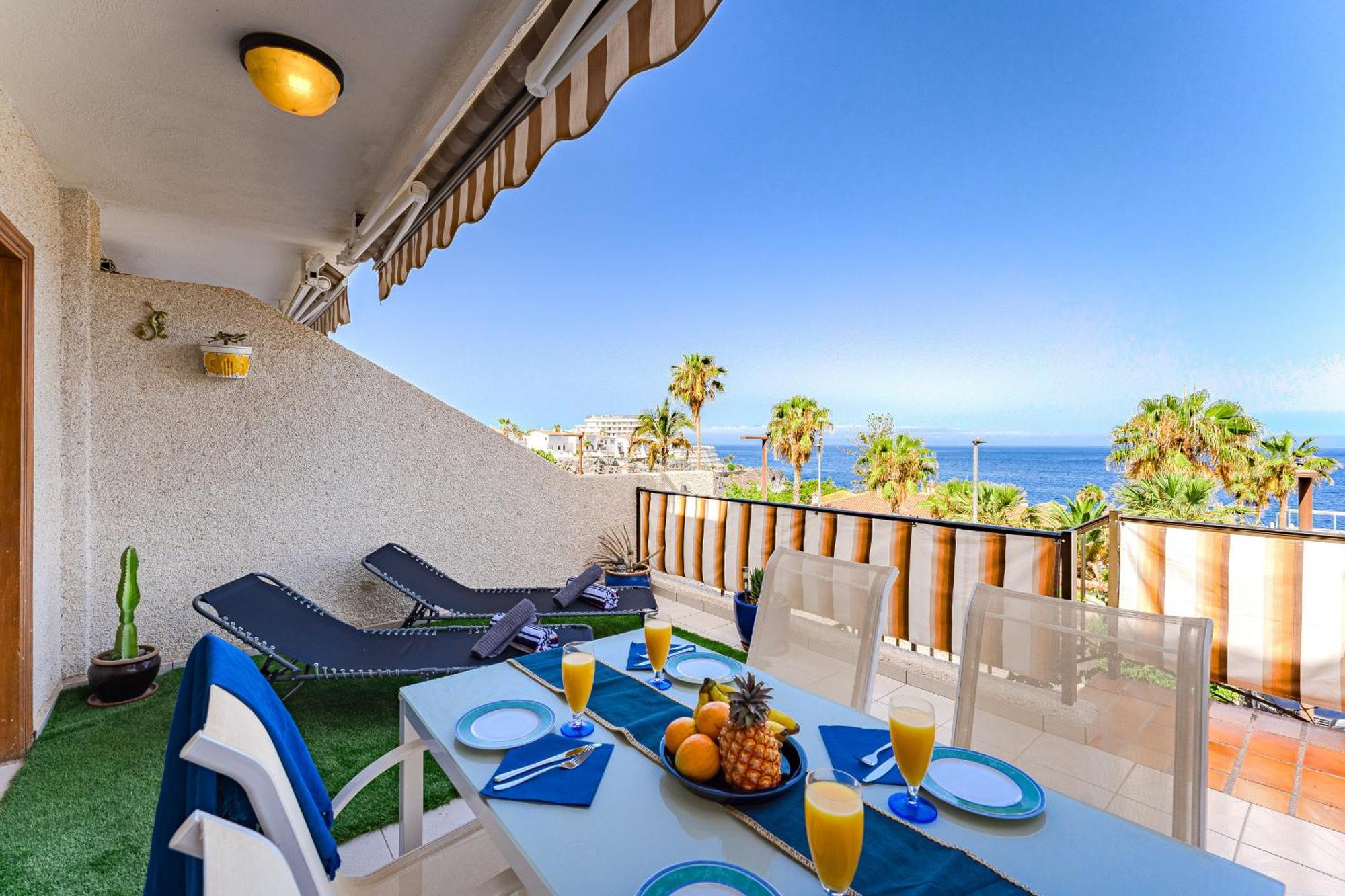 Sea View Apartment Deja Blue - Los Gigantes Puerto de Santiago (Tenerife) Exterior foto